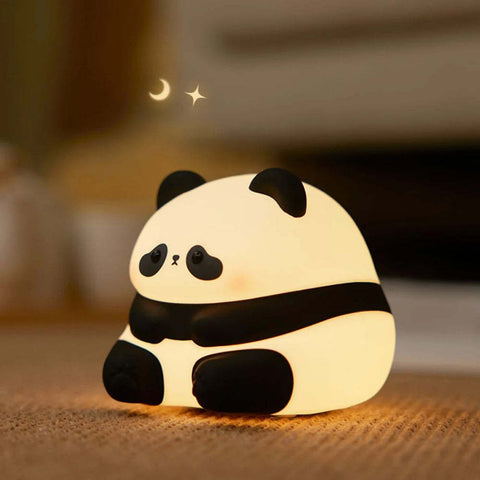 Panda Night Lights For Kids Cute Animal Silicone Timing Rechargeable Lamp Cartoon Panda Bedroom Decoration Kids Boys Girls Gift Panda Night Lights For Kids Cute Animal Silicone Timing Rechargeable Lamp Cartoon Panda Bedroom Decoration Kids Boys Girls Gift