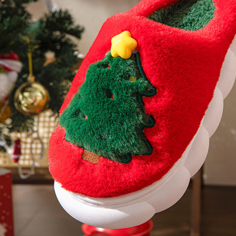 Christmas Tree Women's Home Slippers Christmas Tree Women's Home Slippers
