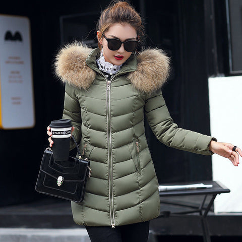 Winter jacket women fashion slim long cotton-padded Hooded jacket parka female wadded jacket outerwear winter coat women Winter jacket women fashion slim long cotton-padded Hooded jacket parka female wadded jacket outerwear winter coat women