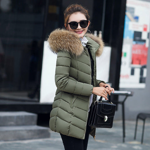 Winter jacket women fashion slim long cotton-padded Hooded jacket parka female wadded jacket outerwear winter coat women Winter jacket women fashion slim long cotton-padded Hooded jacket parka female wadded jacket outerwear winter coat women