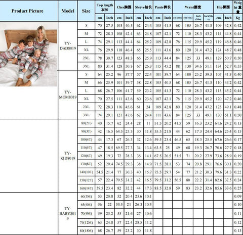 European And American Christmas Homewear Family Set Pajamas European And American Christmas Homewear Family Set Pajamas