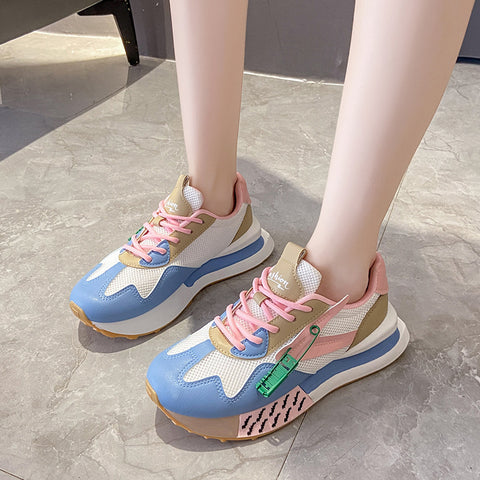 Daddy Breathable Summer Genuine Leather Thick Bottom Women's Clothing Argan Sneaker Daddy Breathable Summer Genuine Leather Thick Bottom Women's Clothing Argan Sneaker
