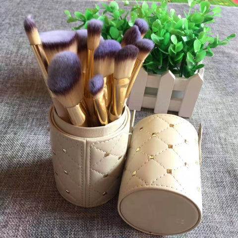 Makeup brush set 12 makeup buckets Makeup brush set 12 makeup buckets