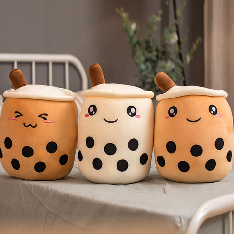 Cute Fruit Drink Plush Stuffed Soft Strawberry Milk Tea Plush Boba Tea Cup Toy Bubble Tea Pillow Cushion Kids Gift Cute Fruit Drink Plush Stuffed Soft Strawberry Milk Tea Plush Boba Tea Cup Toy Bubble Tea Pillow Cushion Kids Gift