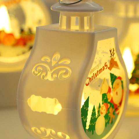 Christmas Candle Lamp Romantic Ornaments Christmas Candle Lamp Romantic Ornaments