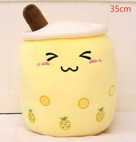 Cute Fruit Drink Plush Stuffed Soft Strawberry Milk Tea Plush Boba Tea Cup Toy Bubble Tea Pillow Cushion Kids Gift Cute Fruit Drink Plush Stuffed Soft Strawberry Milk Tea Plush Boba Tea Cup Toy Bubble Tea Pillow Cushion Kids Gift