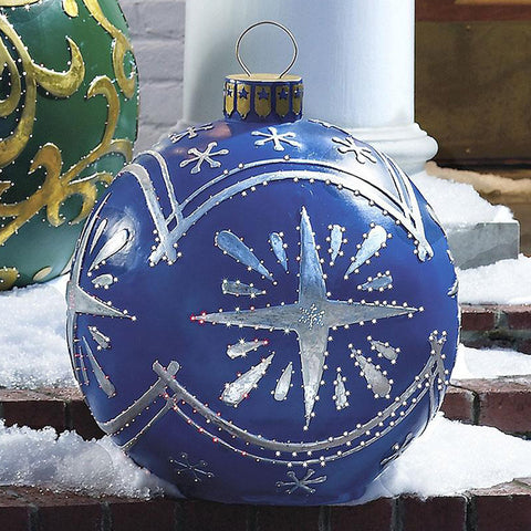 Christmas Ornament Ball Outdoor Pvc 60CM Inflatable Decorated Ball PVC Giant Big Large Balls Xmas Tree Decorations Toy Ball Christmas Ornament Ball Outdoor Pvc 60CM Inflatable Decorated Ball PVC Giant Big Large Balls Xmas Tree Decorations Toy Ball