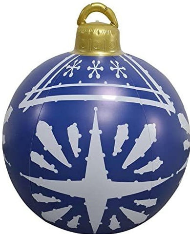 Christmas Ornament Ball Outdoor Pvc 60CM Inflatable Decorated Ball PVC Giant Big Large Balls Xmas Tree Decorations Toy Ball Christmas Ornament Ball Outdoor Pvc 60CM Inflatable Decorated Ball PVC Giant Big Large Balls Xmas Tree Decorations Toy Ball