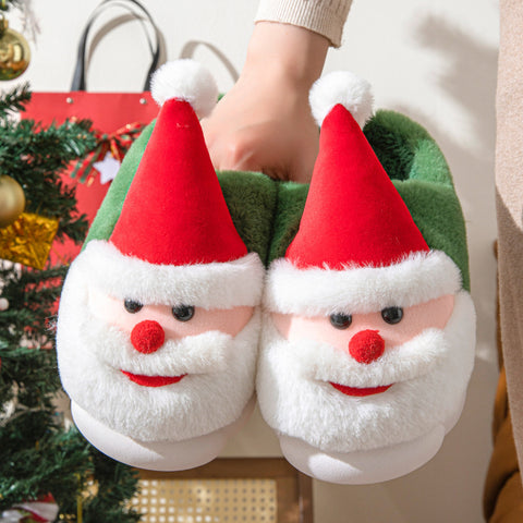 Santa Claus Home Thick-soled Non-slip Slippers Santa Claus Home Thick-soled Non-slip Slippers