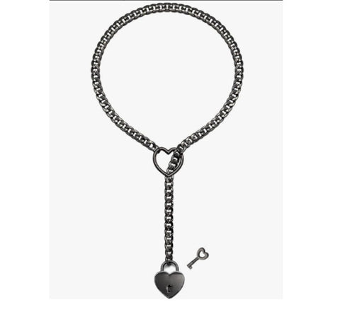 Cuban Adjustable Heart Shaped Necklace Cuban Adjustable Heart Shaped Necklace