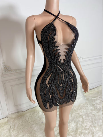 Seductive Splendor - Beaded Crystals Homecoming Gowns for Black Girls' Celebration Seductive Splendor - Beaded Crystals Homecoming Gowns for Black Girls' Celebration