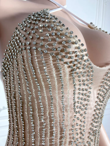 Dazzling Feathers - Crystal Prom Dresses for Black Girls' Birthday Elegance Dazzling Feathers - Crystal Prom Dresses for Black Girls' Birthday Elegance