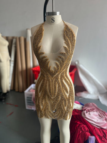 Seductive Splendor - Beaded Crystals Homecoming Gowns for Black Girls' Celebration Seductive Splendor - Beaded Crystals Homecoming Gowns for Black Girls' Celebration