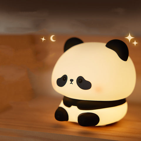Panda Night Lights For Kids Cute Animal Silicone Timing Rechargeable Lamp Cartoon Panda Bedroom Decoration Kids Boys Girls Gift Panda Night Lights For Kids Cute Animal Silicone Timing Rechargeable Lamp Cartoon Panda Bedroom Decoration Kids Boys Girls Gift