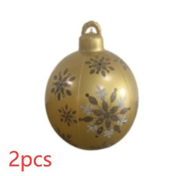 Christmas Ornament Ball Outdoor Pvc 60CM Inflatable Decorated Ball PVC Giant Big Large Balls Xmas Tree Decorations Toy Ball Christmas Ornament Ball Outdoor Pvc 60CM Inflatable Decorated Ball PVC Giant Big Large Balls Xmas Tree Decorations Toy Ball
