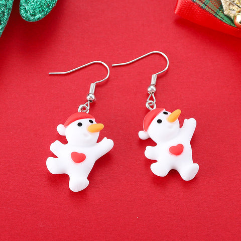 Cartoon Creative Christmas Earrings Fashion Cartoon Creative Christmas Earrings Fashion