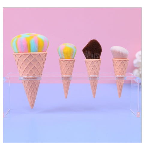 Ice Cream Cute Fiber Hair Makeup Brush Ice Cream Cute Fiber Hair Makeup Brush