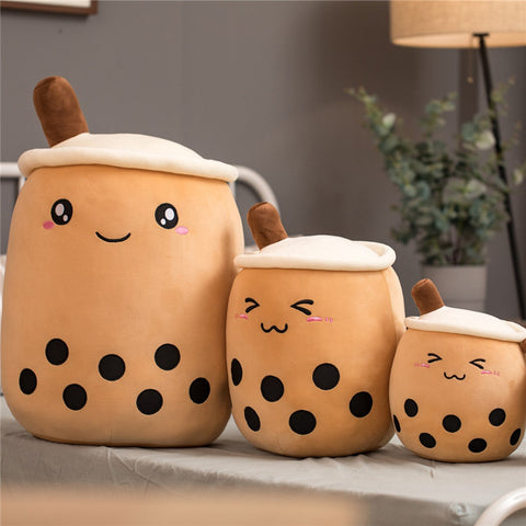 Cute Fruit Drink Plush Stuffed Soft Strawberry Milk Tea Plush Boba Tea Cup Toy Bubble Tea Pillow Cushion Kids Gift Cute Fruit Drink Plush Stuffed Soft Strawberry Milk Tea Plush Boba Tea Cup Toy Bubble Tea Pillow Cushion Kids Gift