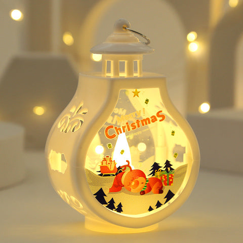 Christmas Candle Lamp Romantic Ornaments Christmas Candle Lamp Romantic Ornaments