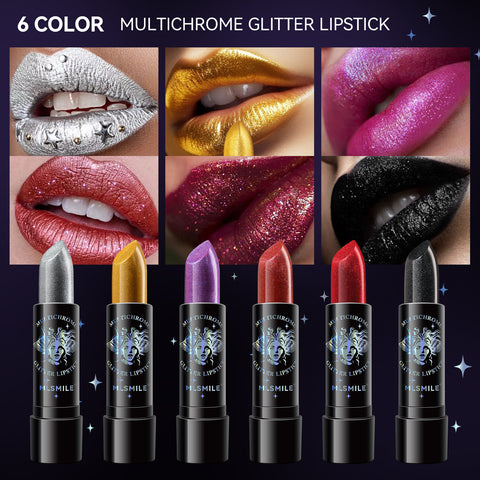 Ladies Pearl Sparkly Christmas Lipstick Ladies Pearl Sparkly Christmas Lipstick
