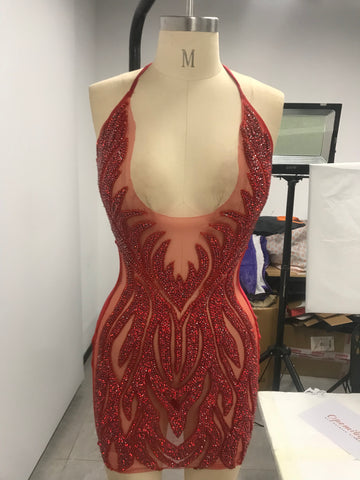 Seductive Splendor - Beaded Crystals Homecoming Gowns for Black Girls' Celebration Seductive Splendor - Beaded Crystals Homecoming Gowns for Black Girls' Celebration