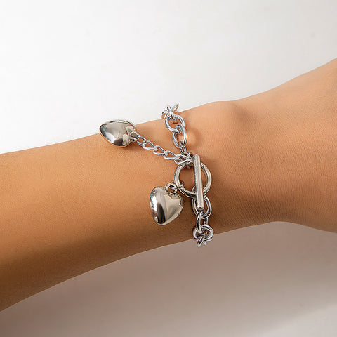Thick Chain With Shiny Lock And Key Pendant Necklace For Women Trendy Ladies Accessories On The Neck Fashion Jewelry Female Thick Chain With Shiny Lock And Key Pendant Necklace For Women Trendy Ladies Accessories On The Neck Fashion Jewelry Female