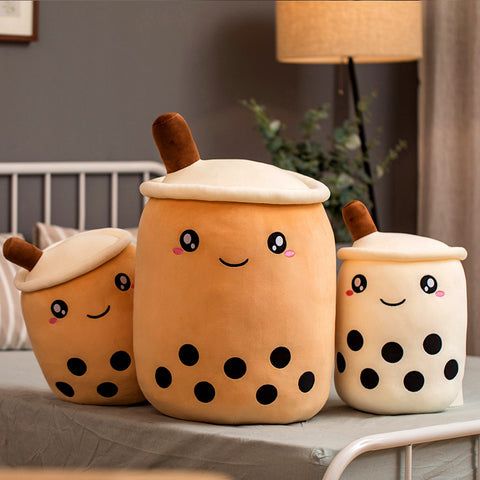 Cute Fruit Drink Plush Stuffed Soft Strawberry Milk Tea Plush Boba Tea Cup Toy Bubble Tea Pillow Cushion Kids Gift Cute Fruit Drink Plush Stuffed Soft Strawberry Milk Tea Plush Boba Tea Cup Toy Bubble Tea Pillow Cushion Kids Gift