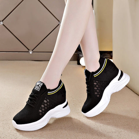 Breathable Slimming Height Increasing Insole Women's Shoes Casual Sneaker Women Breathable Slimming Height Increasing Insole Women's Shoes Casual Sneaker Women