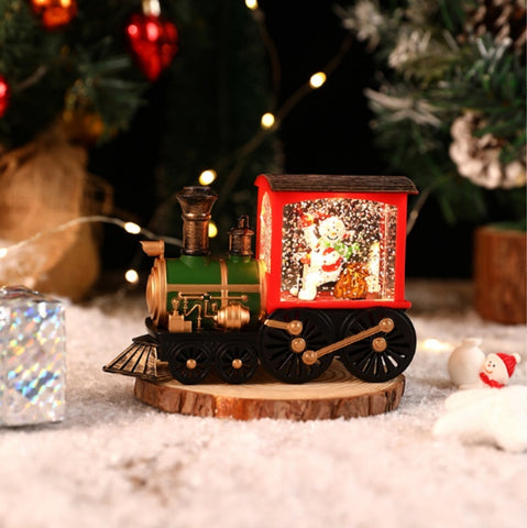 Christmas Gift Train Decoration Small Night Lamp Christmas Gift Train Decoration Small Night Lamp