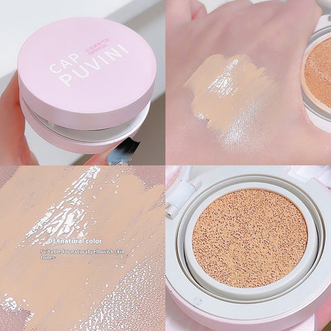 Cappuvini Moisturizing Concealer Makeup Air Cushion Concealer Matte Nude Color Makeup Girlish Style Student Domestic Goods Cappuvini Moisturizing Concealer Makeup Air Cushion Concealer Matte Nude Color Makeup Girlish Style Student Domestic Goods