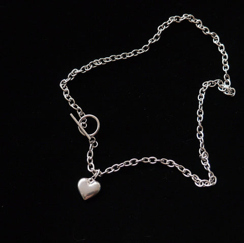 Fashion Jewelry Women's Vintage Love Heart Pendant Necklace Fashion Jewelry Women's Vintage Love Heart Pendant Necklace