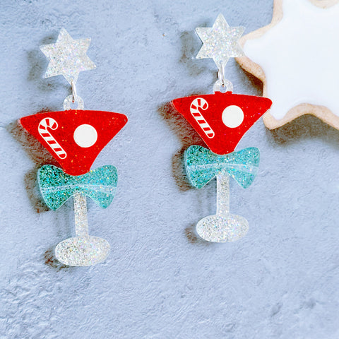 Sweet Christmas Tree Earrings With Rhinestones New Fashion Christmas Acrylic Earrings Women's Jewelry Sweet Christmas Tree Earrings With Rhinestones New Fashion Christmas Acrylic Earrings Women's Jewelry