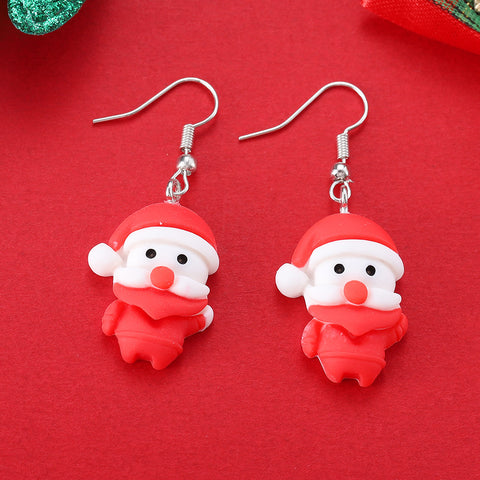 Cartoon Creative Christmas Earrings Fashion Cartoon Creative Christmas Earrings Fashion