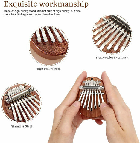 8 Keys Mini Kalimba Thumb Piano Finger Portable Wood Musical Toy Gift For Kids 8 Key Mini Kalimba Thumb Piano With Lanyard Finger Piano Portable Marimba Musical Pendant Gift 8 Keys Mini Kalimba Thumb Piano Finger Portable Wood Musical Toy Gift For Kids 8 Key Mini Kalimba Thumb Piano With Lanyard Finger Piano Portable Marimba Musical Pendant Gift