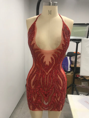 Seductive Splendor - Beaded Crystals Homecoming Gowns for Black Girls' Celebration Seductive Splendor - Beaded Crystals Homecoming Gowns for Black Girls' Celebration
