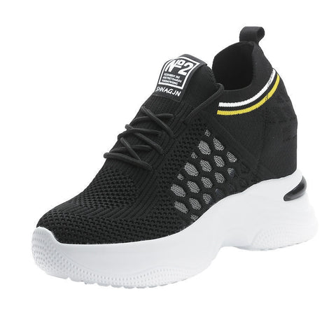 Breathable Slimming Height Increasing Insole Women's Shoes Casual Sneaker Women Breathable Slimming Height Increasing Insole Women's Shoes Casual Sneaker Women