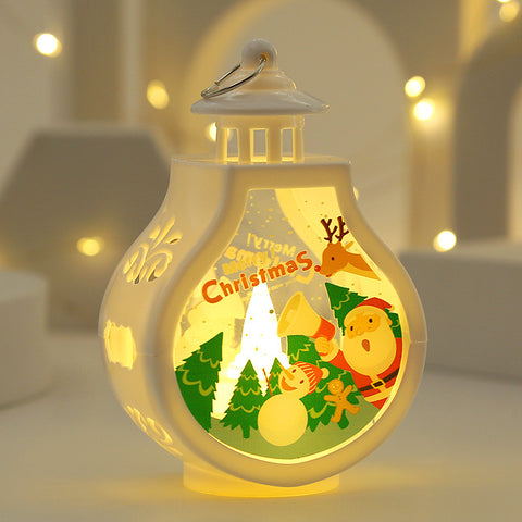 Christmas Candle Lamp Romantic Ornaments Christmas Candle Lamp Romantic Ornaments