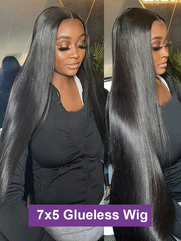 Ready-to-Wear 13x4 Brazilian Bone Straight Lace Front Wig - Preplucked, Glueless, No Hassle Ready-to-Wear 13x4 Brazilian Bone Straight Lace Front Wig - Preplucked, Glueless, No Hassle