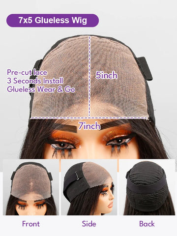 Ready-to-Wear 13x4 Brazilian Bone Straight Lace Front Wig - Preplucked, Glueless, No Hassle Ready-to-Wear 13x4 Brazilian Bone Straight Lace Front Wig - Preplucked, Glueless, No Hassle