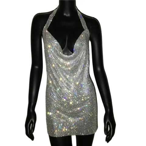 Rhinestone Mini party Dresses, Sexy Dress, Birthday Dress, Birthday Gift Rhinestone Mini party Dresses, Sexy Dress, Birthday Dress, Birthday Gift