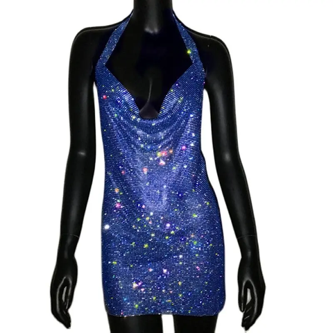Rhinestone Mini party Dresses, Sexy Dress, Birthday Dress, Birthday Gift Rhinestone Mini party Dresses, Sexy Dress, Birthday Dress, Birthday Gift