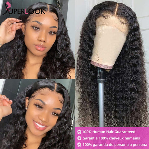 HD Transparent Curly Lace Front Wig - Ready to Wear Human Hair HD Transparent Curly Lace Front Wig - Ready to Wear Human Hair