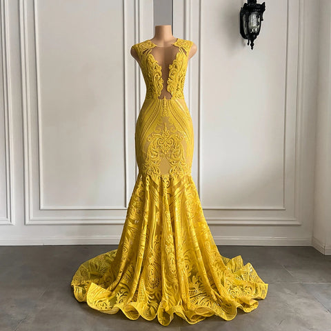 Sparkly Sequin Mermaid Prom Gown - Elegant and Fitted Sparkly Sequin Mermaid Prom Gown - Elegant and Fitted