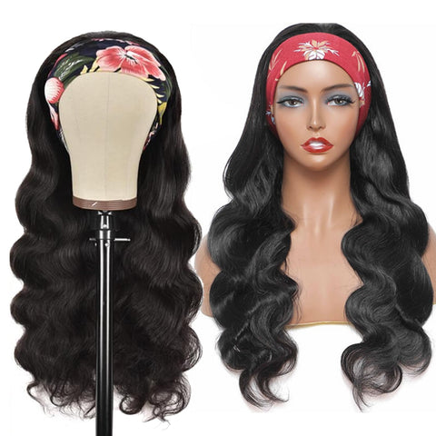 Body Wave Headband Wig - 180% Density Brazilian Remy Human Hair Body Wave Headband Wig - 180% Density Brazilian Remy Human Hair