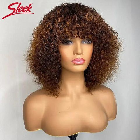 Honey Blonde Pixie Bob Wig - Short, Curly, No Lace Honey Blonde Pixie Bob Wig - Short, Curly, No Lace