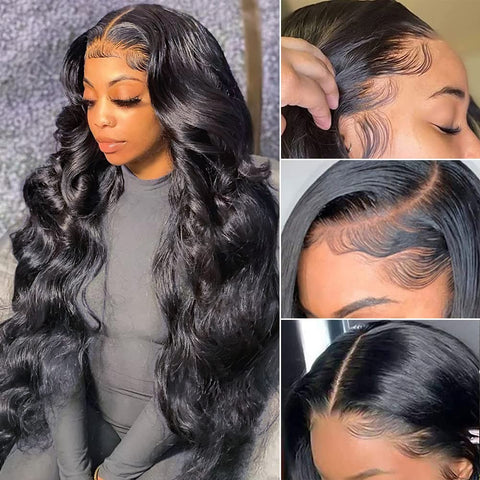HD Transparent Body Wave Lace Front Wig - 30 Inch 360 Deep Part HD Transparent Body Wave Lace Front Wig - 30 Inch 360 Deep Part