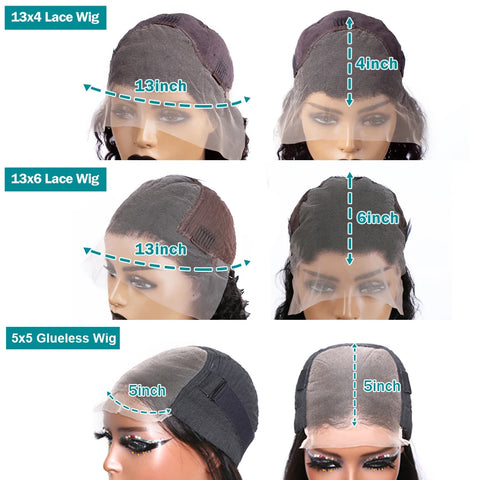 Ready-to-Wear HD 13x6 Curly Deep Wave Human Hair Wig - 30-38 Inch, Transparent Frontal, 250% Density Ready-to-Wear HD 13x6 Curly Deep Wave Human Hair Wig - 30-38 Inch, Transparent Frontal, 250% Density