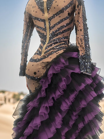 Singer's Ultimate Long Dress - Nightclub, Stage, and Party Elegance for Women Singer's Ultimate Long Dress - Nightclub, Stage, and Party Elegance for Women