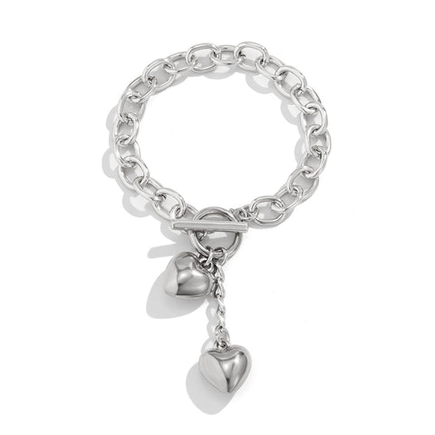 Thick Chain With Shiny Lock And Key Pendant Necklace For Women Trendy Ladies Accessories On The Neck Fashion Jewelry Female Thick Chain With Shiny Lock And Key Pendant Necklace For Women Trendy Ladies Accessories On The Neck Fashion Jewelry Female