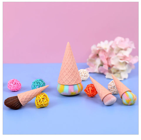 Ice Cream Cute Fiber Hair Makeup Brush Ice Cream Cute Fiber Hair Makeup Brush